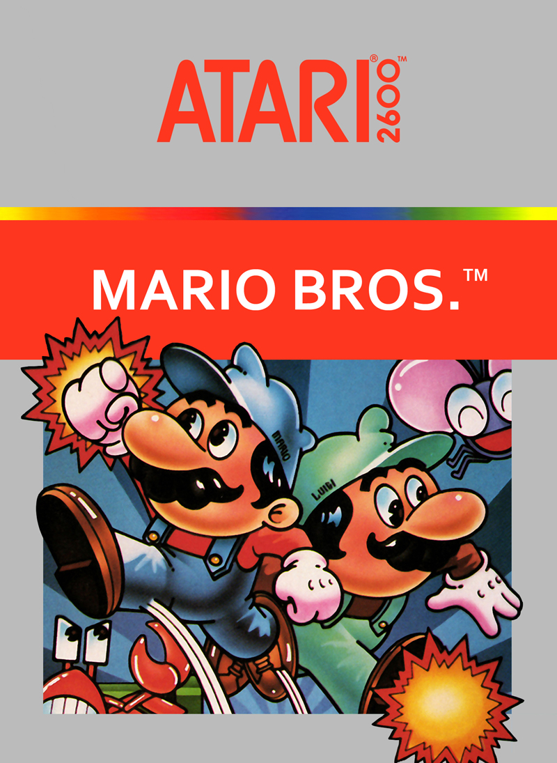 Mario Bros for atari2600 screenshot