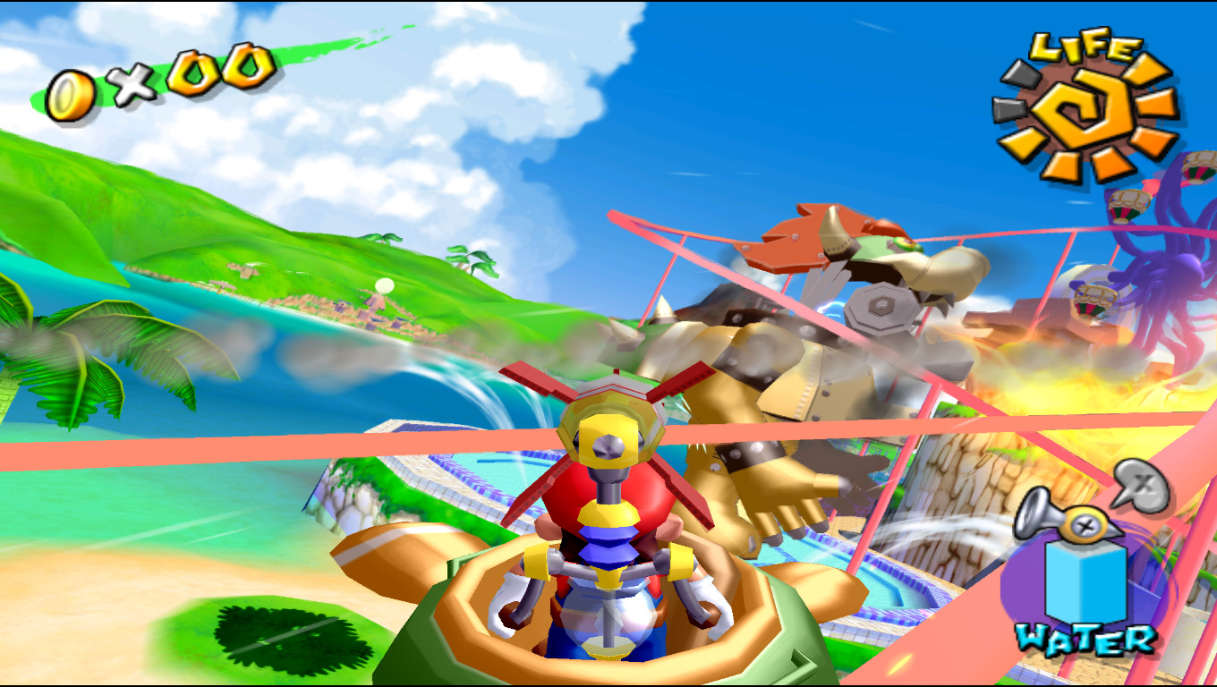 Super Mario Sunshine (U)(RARE) for gamecube screenshot