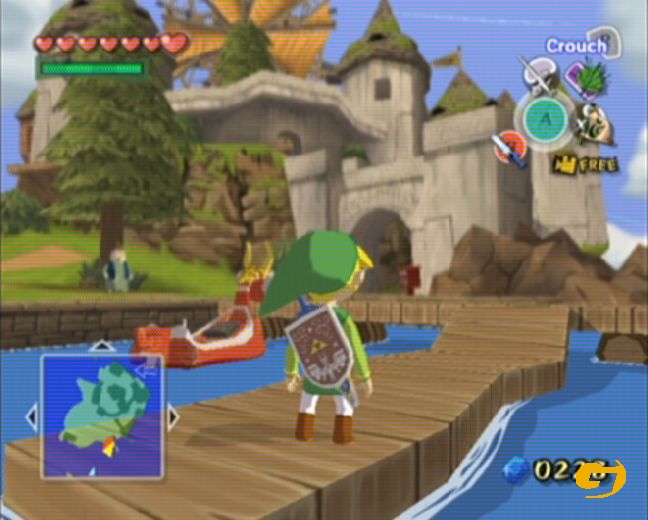 Legend of Zelda, The - Wind Waker for gamecube screenshot