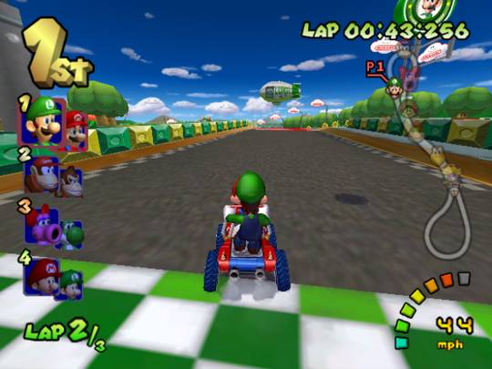 Mario Kart Double Dash (U)(GCRip) for gamecube screenshot