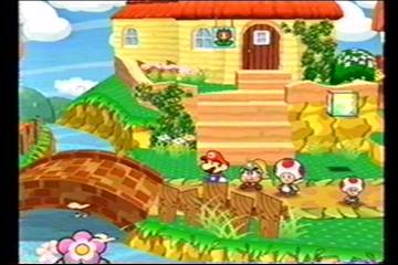 Paper Mario (U)(OneUp) for gamecube screenshot
