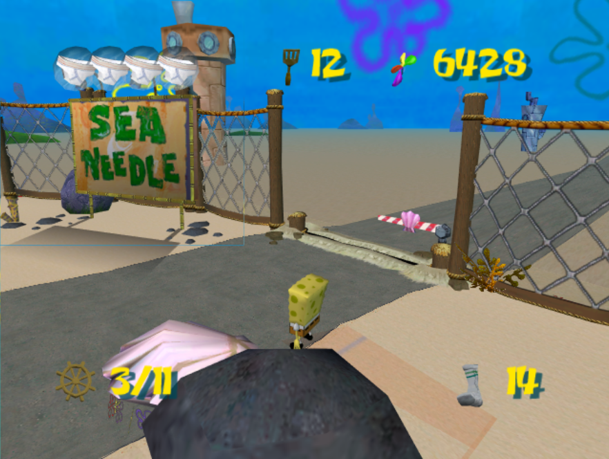 SpongeBob SquarePants Battle for Bikini Bottom (U)(OneUp) for gamecube screenshot