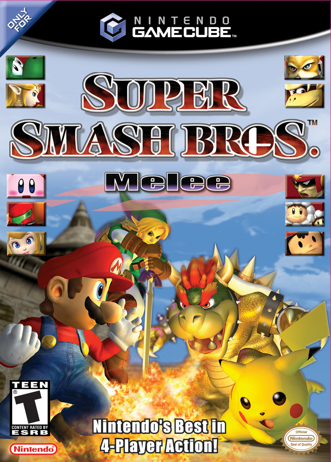 Super Smash Bros Melee (U)(OneUp) for gamecube screenshot