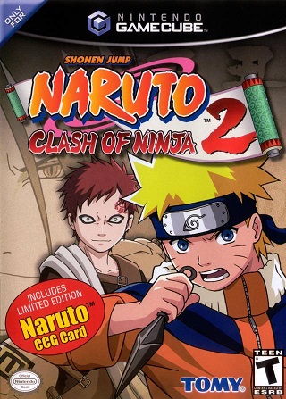 Naruto Clash of Ninja 2 (U)(OneUp) for gamecube screenshot