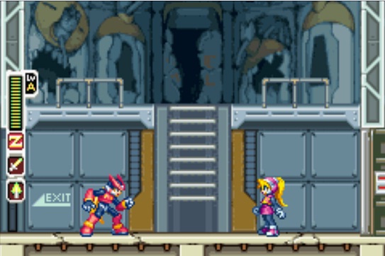 Megaman Zero for gba screenshot