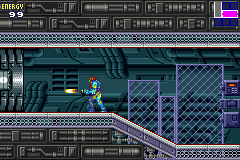 Metroid Fusion for gba screenshot