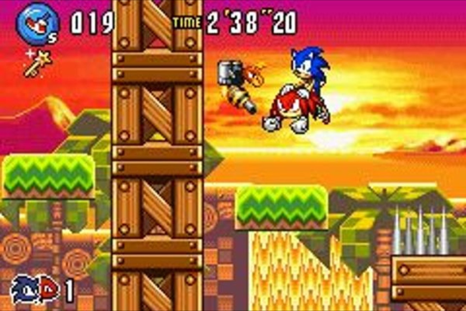 Sonic Advance 3 for gba screenshot
