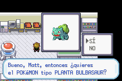 Pokemon - Edicion Verde Hoja (Spain) for gba screenshot