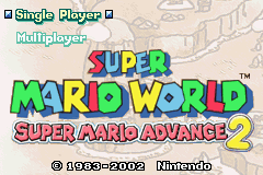 Super Mario Advance 2 - Super Mario World (USA, Australia) for gba screenshot