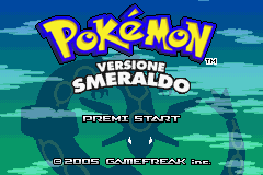 Pokemon - Versione Smeraldo for gba screenshot