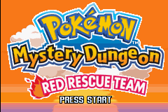 Pokemon Mystery Dungeon - Red Rescue Team for gba screenshot