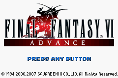 Final Fantasy VI Advance (USA) for gba screenshot