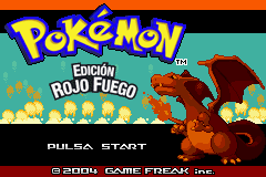 Pokemon - Edicion Rojo Fuego (Spain) for gba screenshot