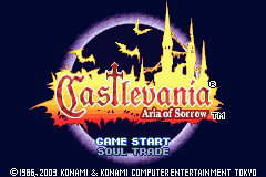 Castlevania - Aria of Sorrow for gba screenshot