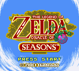 Legend of Zelda, The - Oracle of Seasons [C][!] for gbc screenshot