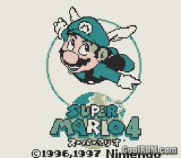 Super Mario 4 (Unl) for gbc screenshot