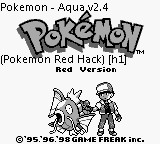 Pokemon - Aqua v2.4 for gbc screenshot