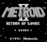 Metroid 2 - Return of Samus (UA) [!] for gbc screenshot