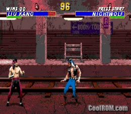 Mortal Kombat 3 for genesis screenshot