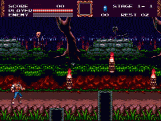 Castlevania - Bloodlines for genesis screenshot