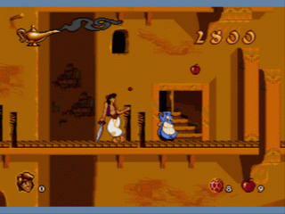 Aladdin for genesis screenshot