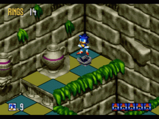 Sonic 3D Blast for genesis screenshot