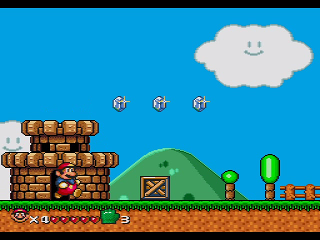 Super Mario World for genesis screenshot