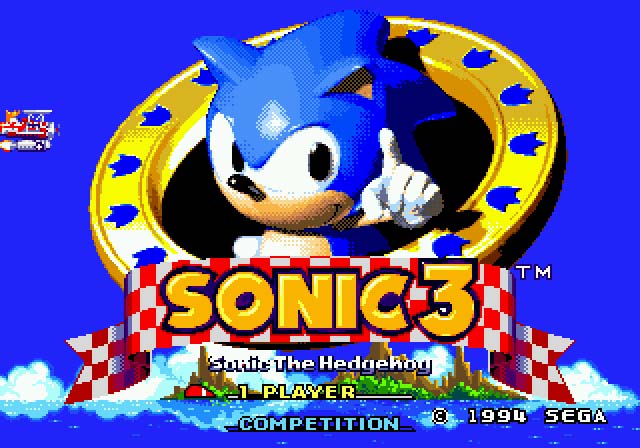 Sonic the Hedgehog 3 ROM Download for 