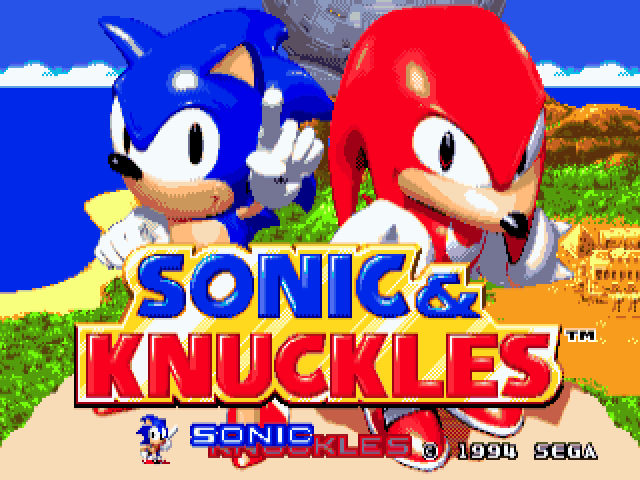 Sonic and Knuckles for genesis screenshot