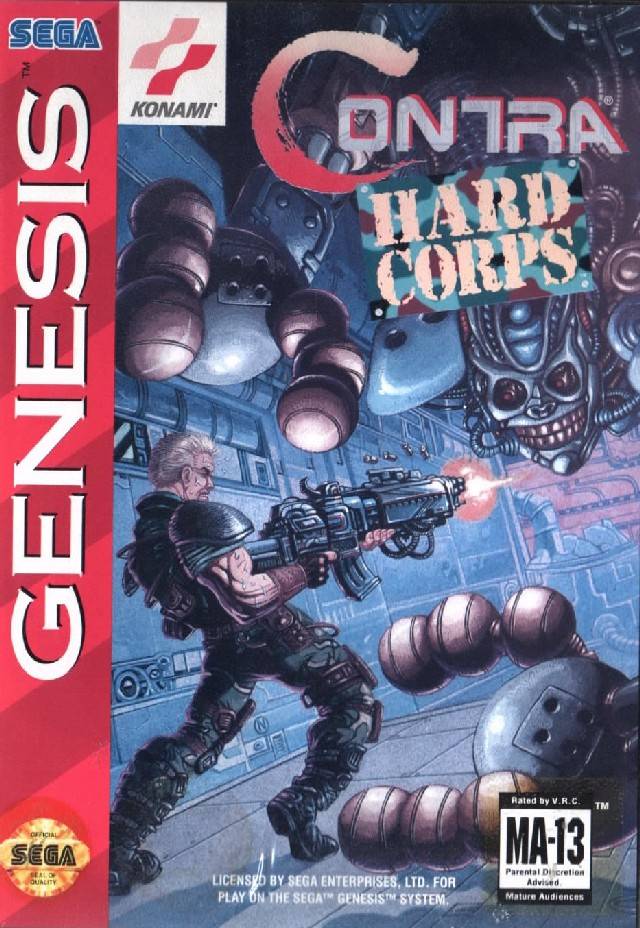 Contra - Hard Corps for genesis screenshot