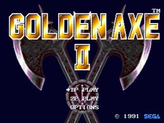 Golden Axe II for genesis screenshot