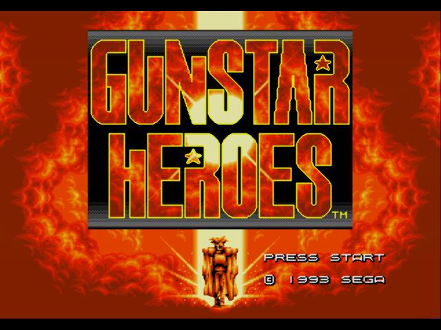 Gunstar Heroes for genesis screenshot