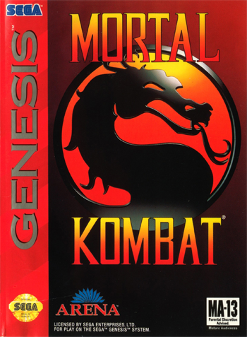 Mortal Kombat for genesis screenshot