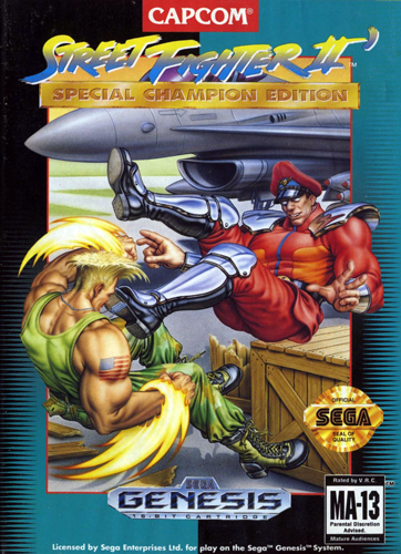 Street Fighter II Special Champion Edition for genesis screenshot