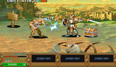 Dungeons&Dragons: Tower of Doom for mame screenshot