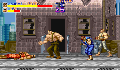 Final Fight (World, set 1) for mame screenshot