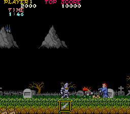 Ghosts'n Goblins for mame screenshot