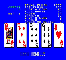 Golden Poker Double Up MAME ROM Download - Rom Hustler