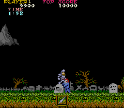 Ghosts'n Goblins (World? set 1) for mame screenshot