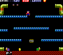 Mario Bros. (US, Revision F) for mame screenshot