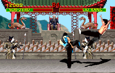 Mortal Kombat for mame screenshot