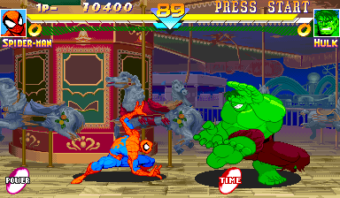 Marvel Super Heroes (Euro 951024) for mame screenshot