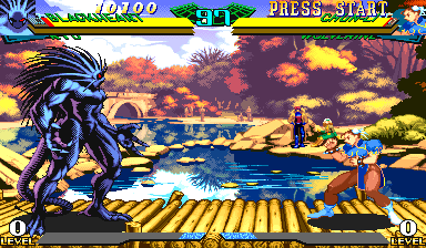 Marvel Super Heroes Vs. Street Fighter (Euro 970625) for mame screenshot