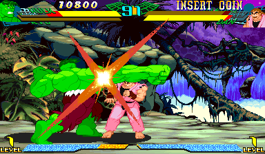 Marvel Super Heroes vs. Street Fighter - Old Games Download