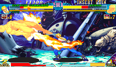 Marvel Vs. Capcom: Clash of Super Heroes (Euro 980123) for mame screenshot