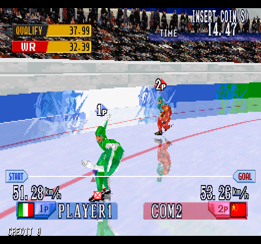 Nagano Winter Olympics '98 (GX720 EAA) for mame screenshot