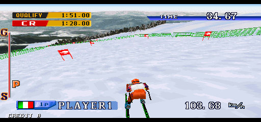 Nagano Winter Olympics '98 (GX720 EAA) for mame screenshot