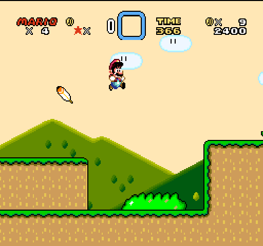 Super Mario World (Nintendo Super System) for mame screenshot