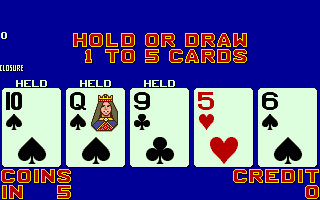 Player's Edge Plus Standard Draw Poker MAME ROM Download - Rom Hustler