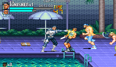 The Punisher for mame screenshot